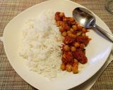 A picture of step 4 of Fluffy's I'm tired throw it all together dinner.