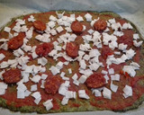 Foto del paso 10 de la receta: Pizza Verde con base de Brócoli