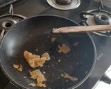 A picture of step 1 of Gond ka peda.