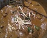 A picture of step 4 of Masala kaleji.