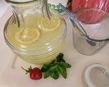 A picture of step 4 of Strawberry and Mint Lemonade.