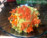 Foto del paso 4 de la receta: Barquitas integrales con ensalada y huevo poché en Lékué