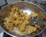 बेसन की दानेदार बर्फी(besan ki danedar barfi recipe hindi) रेसिपी चरण 3 फोटो