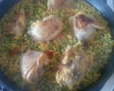 Foto del paso 7 de la receta: Arroz con pollo y guisantes