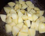 A picture of step 3 of Vegetable Tahiri.