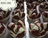Foto langkah ke 6 dari resep Bolu Kukus Coklat Vanila no Soda.