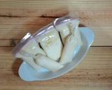 Foto langkah ke 2 dari resep Es Lilin PSS (Pisang-Santan-Susu).