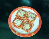 ब्रेड पिज़्ज़ा (bread pizza recipe in Hindi) रेसिपी चरण 3 फोटो