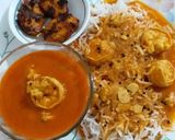 A picture of step 8 of Prawns Curry.
