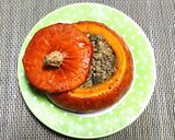 Фото кроку 4 до Тыква, фаршированная грибами и мясом.