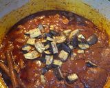 A picture of step 7 of Old fashioned Meaty Eggplant stew.
