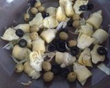 Foto del paso 2 de la receta Salteado de pasta con espinacas