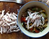 รูปขั้นตอนการทำที่ 12 ของ Southwest chicken & black bean salad