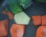 Foto langkah ke 1 dari resep Sayur Bening Bayam Wortel dan Brokoli ala Mbak.