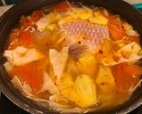Hình bước làm 3 của món Cá diêu hồng nấu măng chua