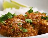 A picture of step 6 of Easy chicken curry with rice.