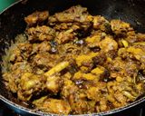 A picture of step 3 of Chicken Biryani.