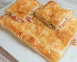 Foto del paso 5 de la receta: Hojaldres rellenos de Verduras, Jamón y Queso