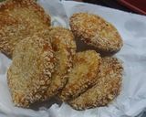 Foto langkah ke 4 dari resep Burger Roti Tawar.