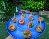 A picture of step 4 of Aloo pakora balls /Aloo vara/batata vara.