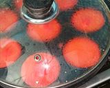 Foto langkah ke 7 dari resep Bingka/bibingkaan merah putih.