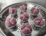 Foto langkah ke 10 dari resep Bolkus Mekar Ubi Ungu.