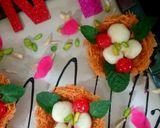 A picture of step 8 of RASGULLA BIRD'S NESTS #foodiesand friends.