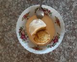 A picture of step 4 of Custard with Cake/Fruits/Cereals #themechallenge.
