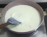 A picture of step 2 of Mango kheer /Firni for fast or vrat.