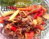 Foto langkah ke 5 dari resep Oseng Cumi Asin Pedas.