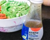 Hình bước làm 3 của món #eatclean - Salad thập cẩm sốt tương mè