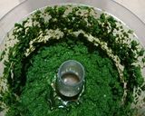 A picture of step 3 of Palak Gosht (My Style).
