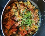 A picture of step 3 of Mooli ke muthiye.