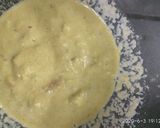 A picture of step 2 of Besan grill toast bread.