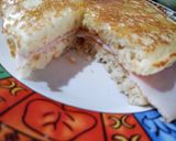 Foto del paso 2 de la receta: Hot cakes con jamón y miel 🍯🧇
