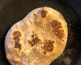 A picture of step 8 of Spelt flatbreads with za’atar - vegetarian.