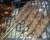 A picture of step 3 of Grilled Kofta Skewers.