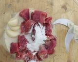 Foto langkah ke 2 dari resep 쇠고기 만두 (korean beef dumpling) : Pangsit sapi korea/Mandu.