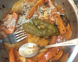 Foto del paso 5 de la receta: Calabaza al horno con vegetales varios