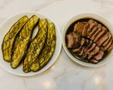 Hình bước làm 4 của món Cà tím nướng xạ hương chay