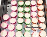 Foto langkah ke 3 dari resep Bolu twister merah putih.