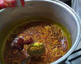 A picture of step 2 of Garden egg sauce with yam.