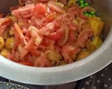 A picture of step 3 of Simple sabzi.