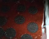 A picture of step 5 of Oreo brownie.