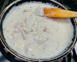 Foto del paso 4 de la receta: Pollo gratinado con setas y falsa carbonara