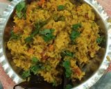 A picture of step 6 of Moong dal masala khichadi.
