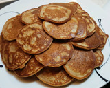 Mini banános zabpehelypalacsinták recept fázis 5 fotója