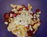 Foto del paso 3 de la receta: TORTA CON FRUTAS Y CEREALES 💪💪💪