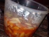 Asinan buah simple (apel,mangga manalagi,rambutan)