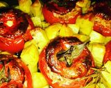 Foto del passaggio 5 della ricetta Pomodori ripieni alla Romana